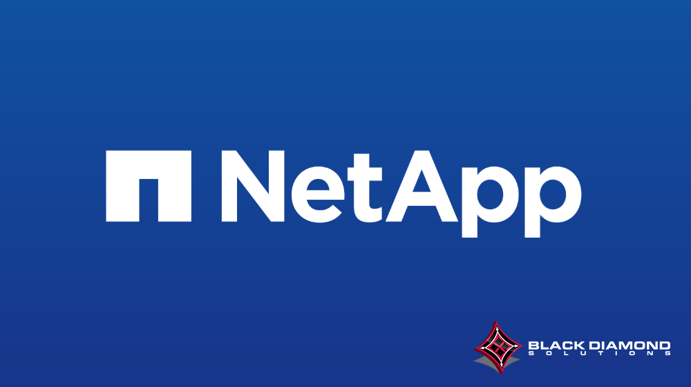 NetApp Data Infrastructure Sourced by Black Diamond Solutions